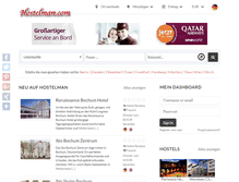 Tablet Screenshot of de.hostelman.com